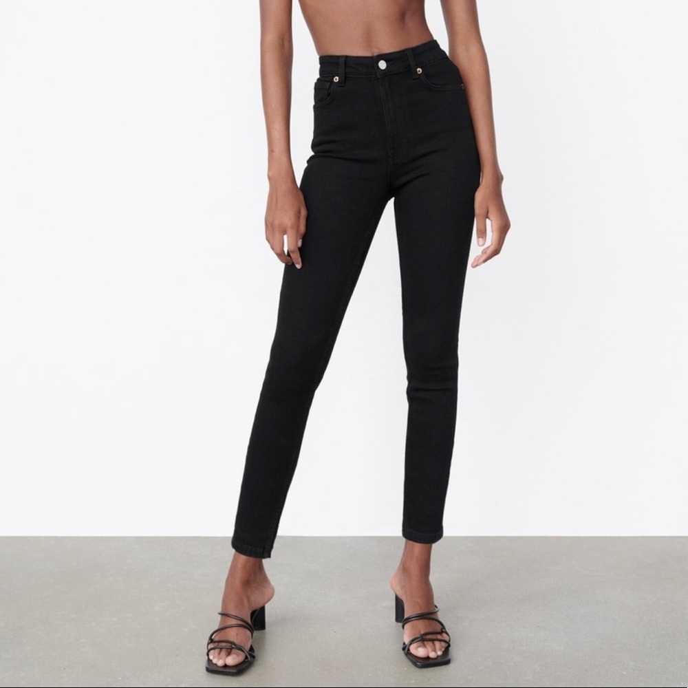 ZARA black skinny jeans